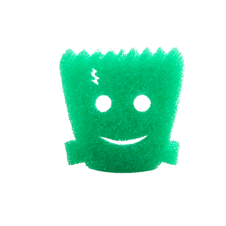 Scrub Daddy Monstruo verde Halloween