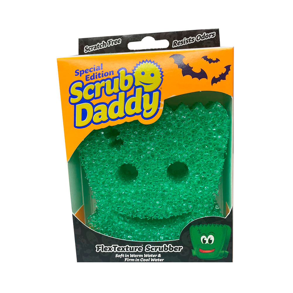 Scrub Daddy Monstruo verde Halloween scrubdaddymx