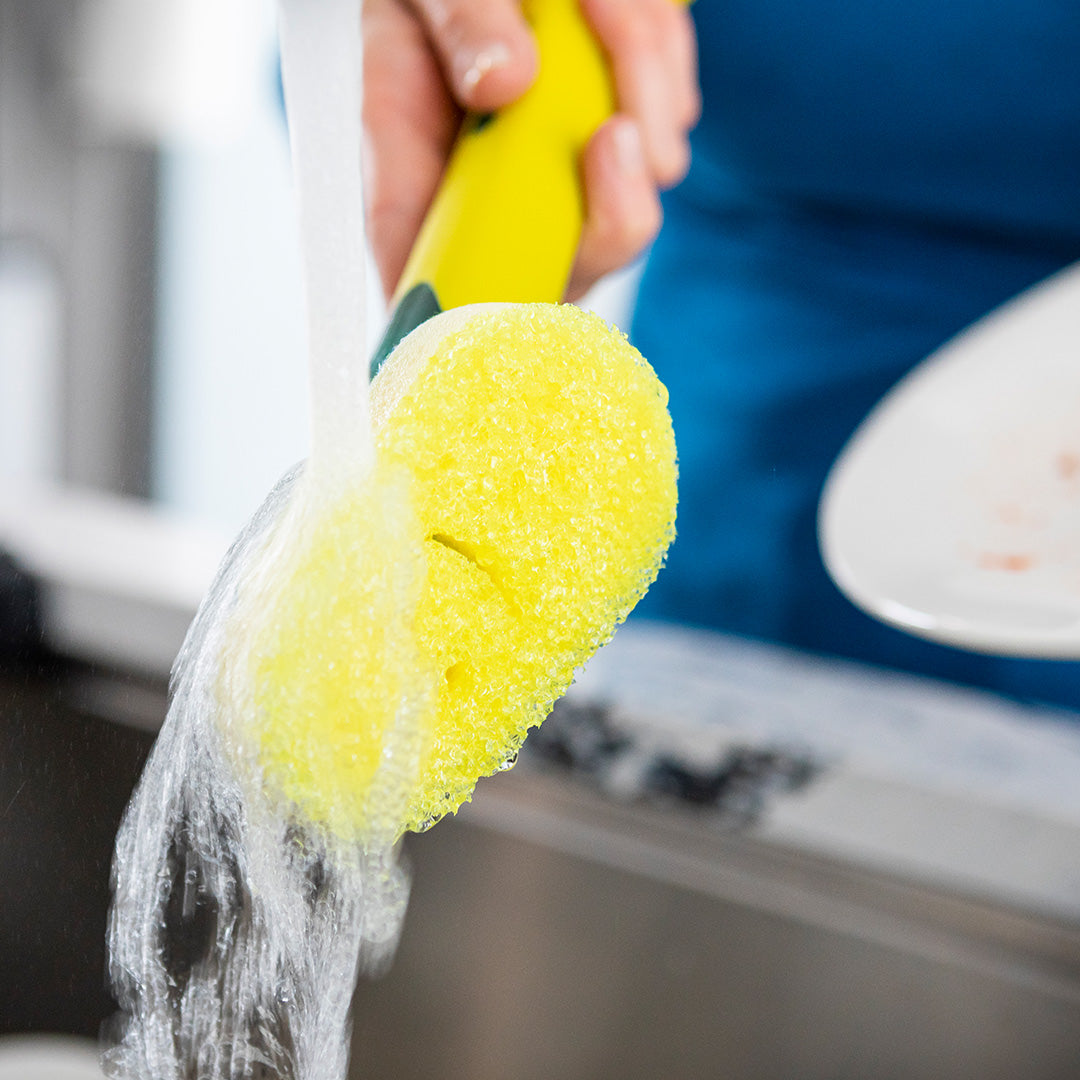 Dish Daddy  dispensador con Fibra + Esponja