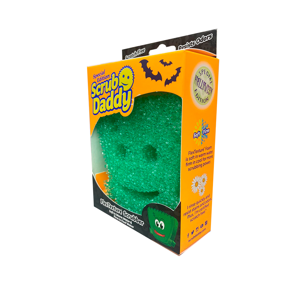 Scrub Daddy Monstruo verde Halloween