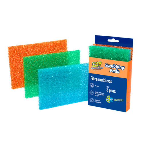 Cargar la imagen en el visor de la galería, Fibras Multiusos Scrubbing Pads - 3pzas
