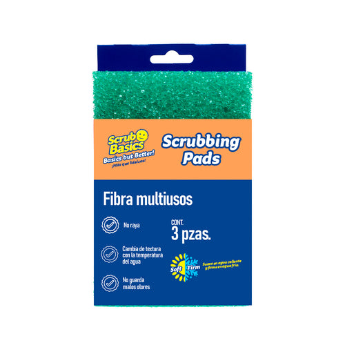 Cargar la imagen en el visor de la galería, Fibras Multiusos Scrubbing Pads - 3pzas
