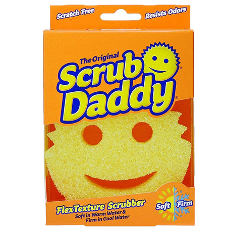 Pack Esponjas Scrub Daddy + Scrub Mommy (1 unidad de cada una) x $8.99