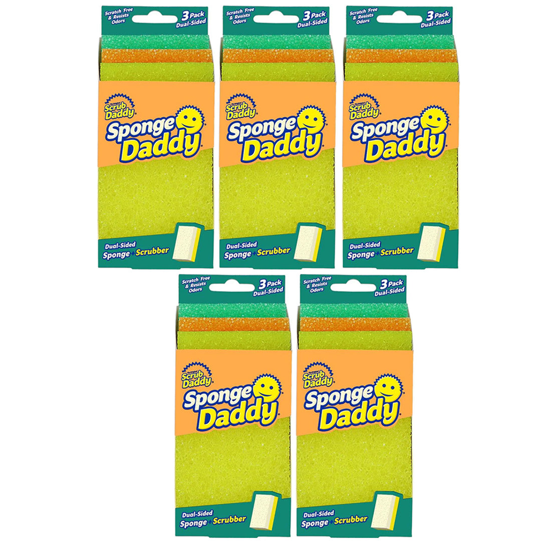 Caja con 5 paquetes de 3 Sponge Daddy c/u