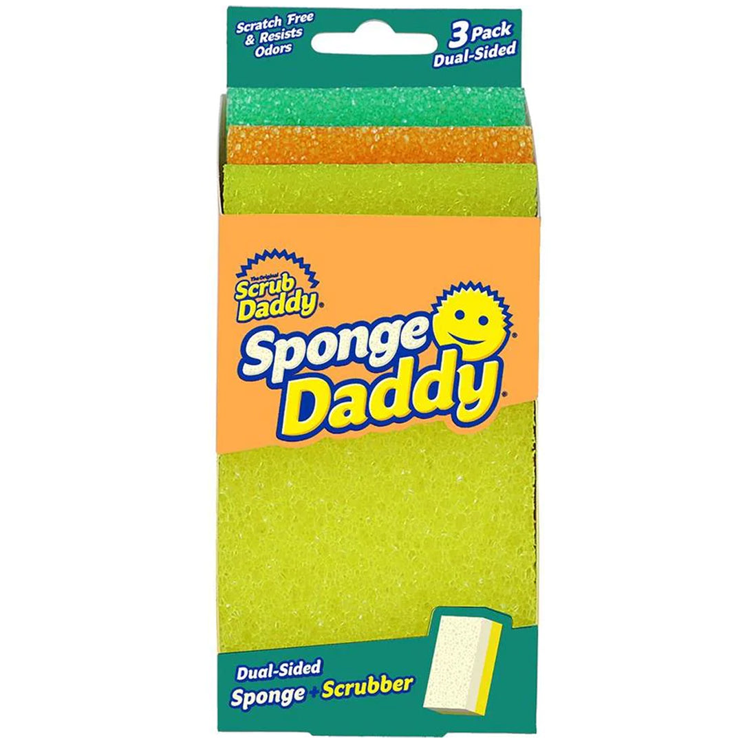 Sponge Daddy 3 piezas (Doble Cara)