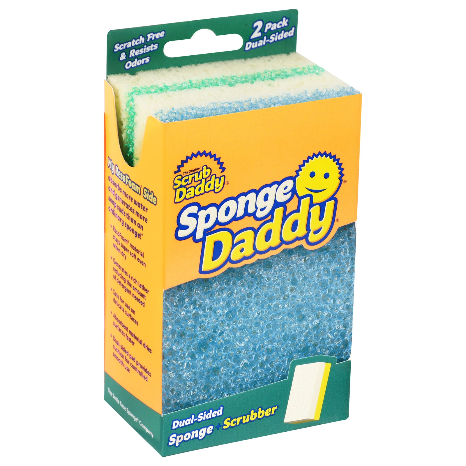 Caja con  6 paquetes de 2 Sponge Daddy c/u